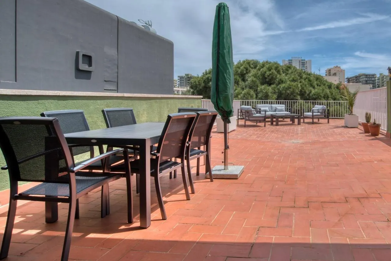 Albatros Apartament Per 5 Persones En Ple Centre Amb Gran Terrassa I Aparcament A 5 Minuts De La Platja Gran بلاتجا ذارو إسبانيا