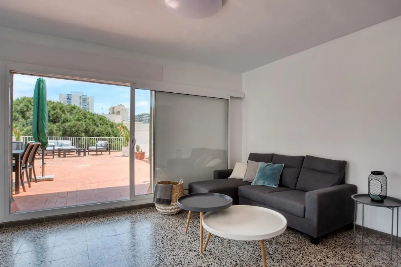 شقة Albatros Apartament Per 5 Persones En Ple Centre Amb Gran Terrassa I Aparcament A 5 Minuts De La Platja Gran بلاتجا ذارو إسبانيا